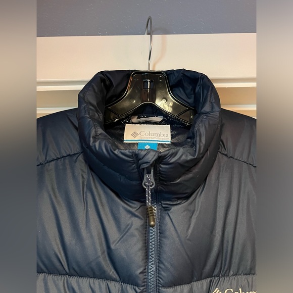 Columbia Pike Lake II Insulated Vest Mens Large Blue Puffer Omni-Heat New Tags - Picture 7 of 16
